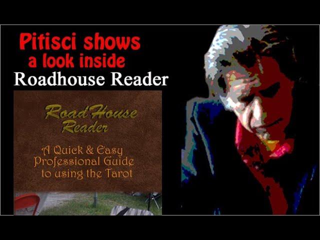 A look inside Pitisci's  Roadhouse Reader and Rider Tarot Traveler