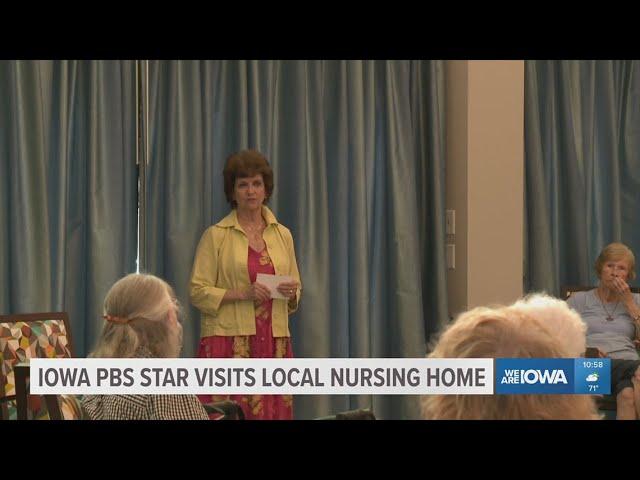 Iowa PBS star visits Waukee nursing home for special act