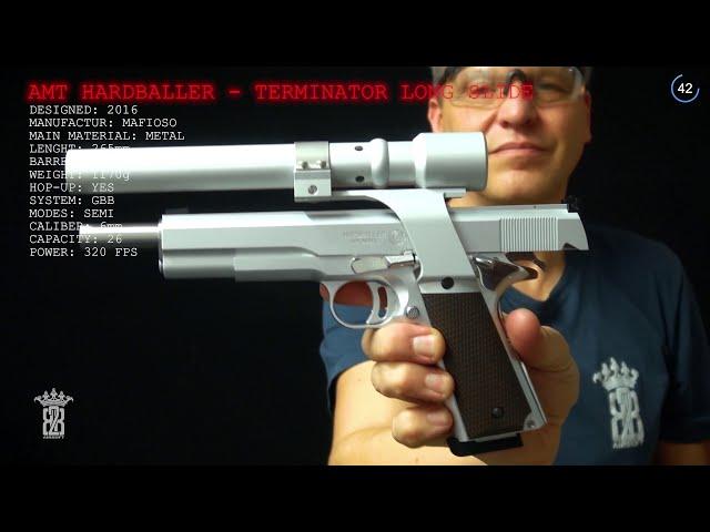 Mafioso AMT Hardballer - Gun in 60 seconds | BB2K Airsoft Collection