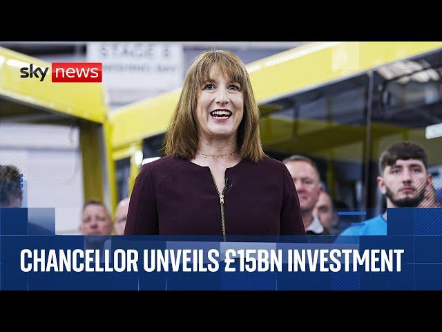 Chancellor Rachel Reeves makes big announcement ahead of Spending Review