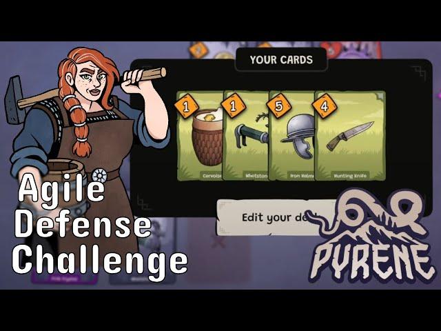 The Challenge Deckbuilding Is a Delicate Delight | Agile Defence - Challenge - Mathilda | Pyrene