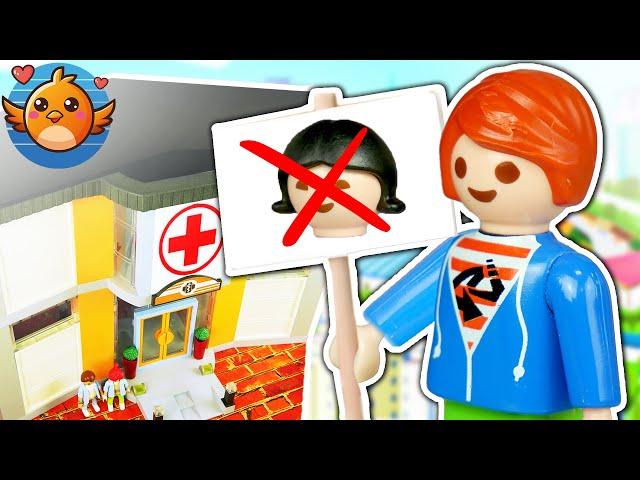 Playmobil Familie Vogel: MÄDCHEN VERBOT im KRANKENHAUS!️Julians Praktikum | Playmobil Film Deutsch