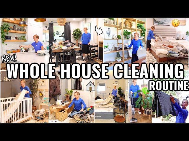 WHOLE HOUSE CLEAN WITH ME! WEEKLY CLEANING ROUTINE | 2024 CLEANING MOTIVATION