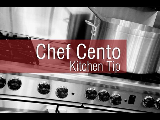 Chef Cento Kitchen Tip - Cento Olive Oil