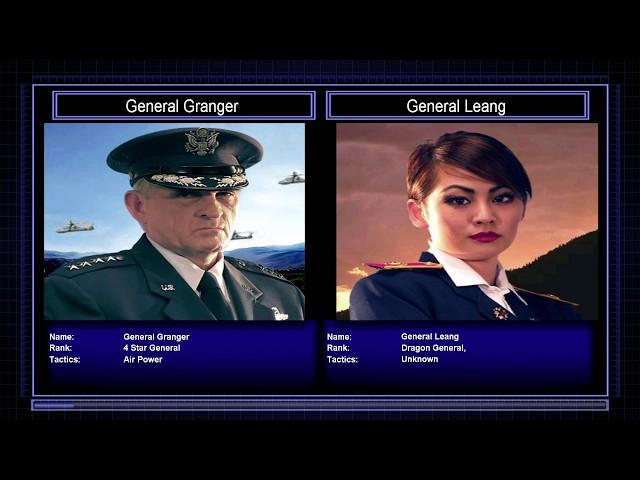 Generals Zero Hour - Challenge - General Granger vs General Leang - Hard Difficulty