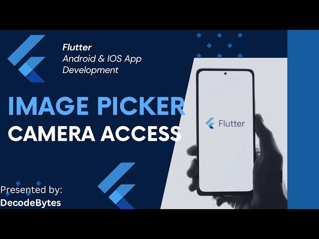 Flutter Camera & Gallery Access Tutorial | Image Picker in Flutter for Beginners 2024  | #flutter