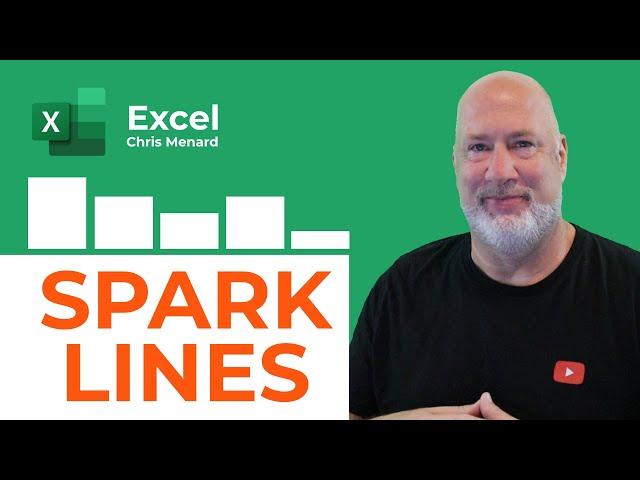 Excel Sparklines to show Trends - Mini Charts inside cells- Line, Column, or Win/Loss