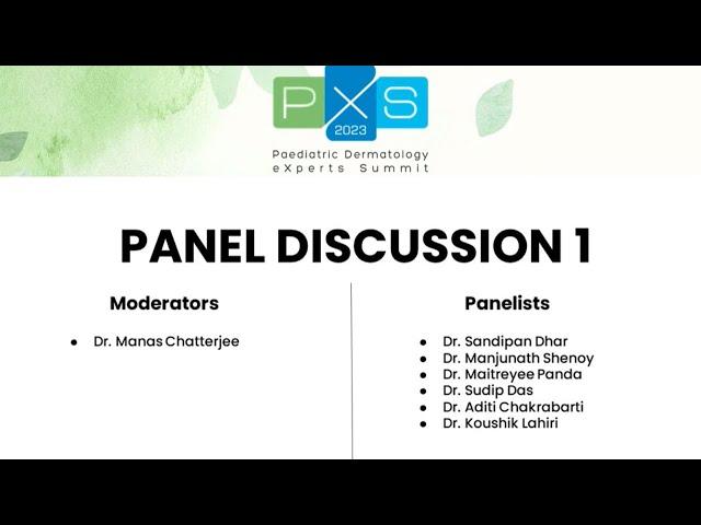 PXS 2023 - Panel Discussion 1