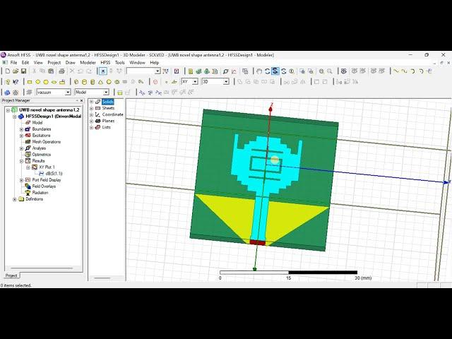 UWB 3.1 GHz to 10.6 GHz Motion Detection and Tracking using Microwave sensor for HFSS