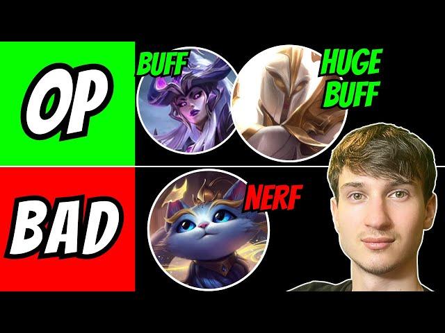 Wild Rift TIER LIST Patch 5.2d