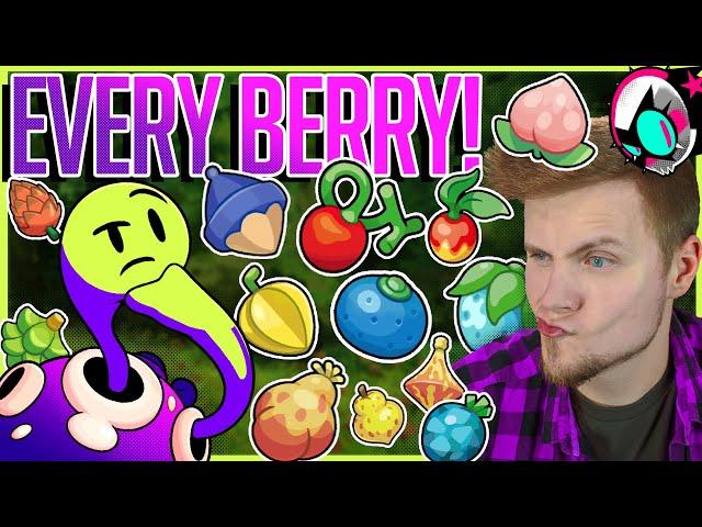 Reviewing EVERY Pokemon Berry! | Yes really: EVERY Berry Explained! | Gnoggin