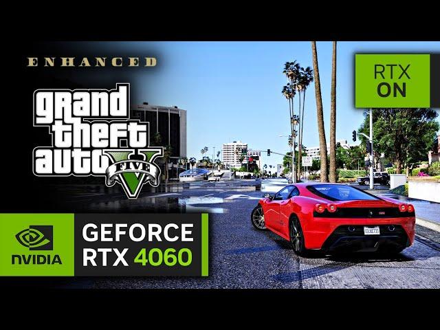 RTX 4060 on GTA 5 Enhanced | 1080p, 1440p with NVIDIA DLSS 4 (+ GTA Online)