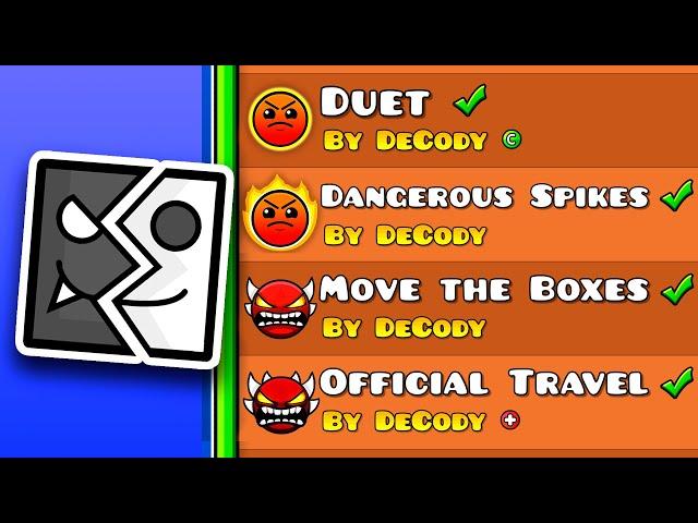 Я прошёл ВСЕ уровни Декоди в Geometry Dash