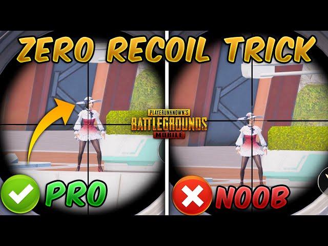 Zero Recoil Spray Trick (PUBG Mobile/BGMI) Guide/Tutorial M416 + 6x/4x Spray (Secret Tips & Tricks)