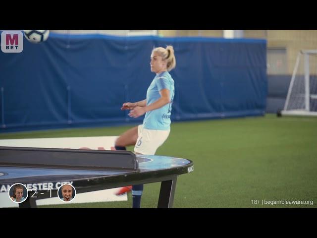 Steph Houghton and Jill Scott X Marathonbet Challenge 2