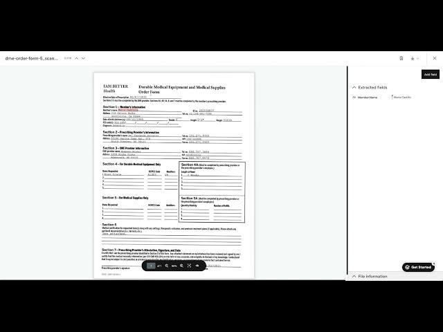 How to automate custom order form intake using OCR and Impira AutoML