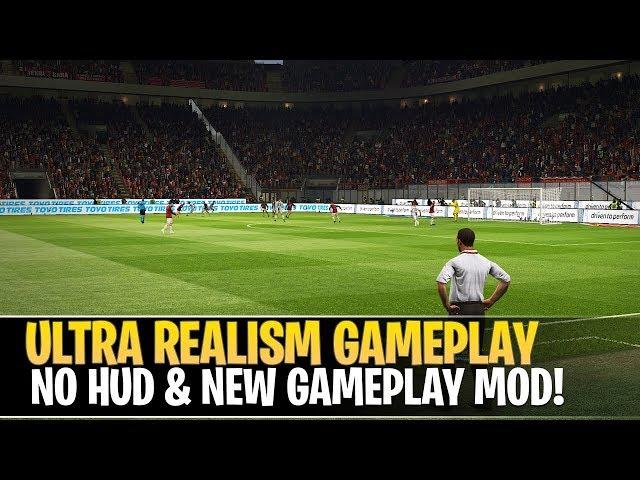 [TTB] PES 2019 - Gameplay to the Next Level! - No HUD, New Gameplay Mod, The Beautiful Game!