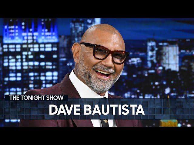 Dave Bautista Talks Wrestling in the WWE and Working with Samuel L. Jackson | The Tonight Show