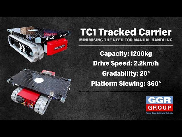 TC1 Tracked Carrier - Safe Installation On Site