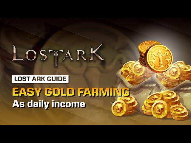 EASY GOLD FARMING AS LOST ARK DAILY INCOME