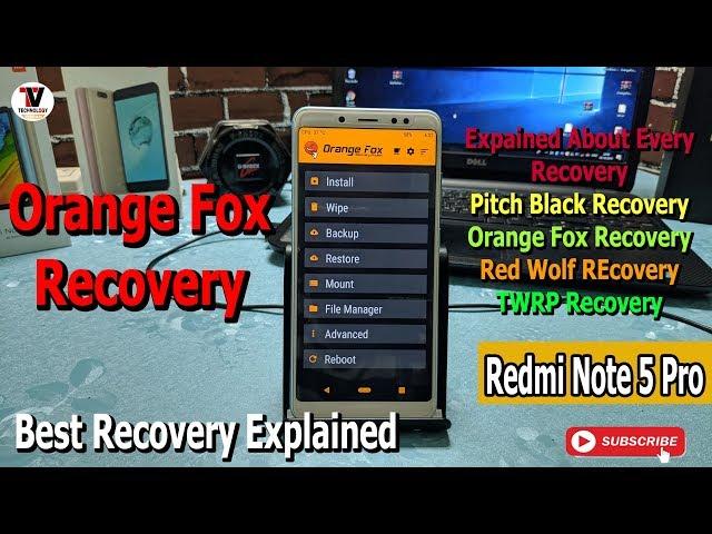 Install OrangeFox Recovery on REDMI NOTE 5 PRO | Best Recovery | Hindi |