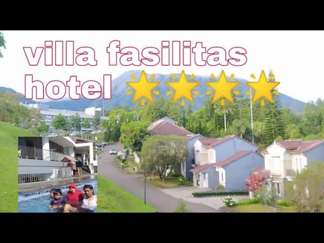 VILLA PESONA ALAM RESORT AND SPA | VILLA 3 KAMAR RASA HOTEL BINTANG 4 DIPUNCAK VIEW TERINDAH