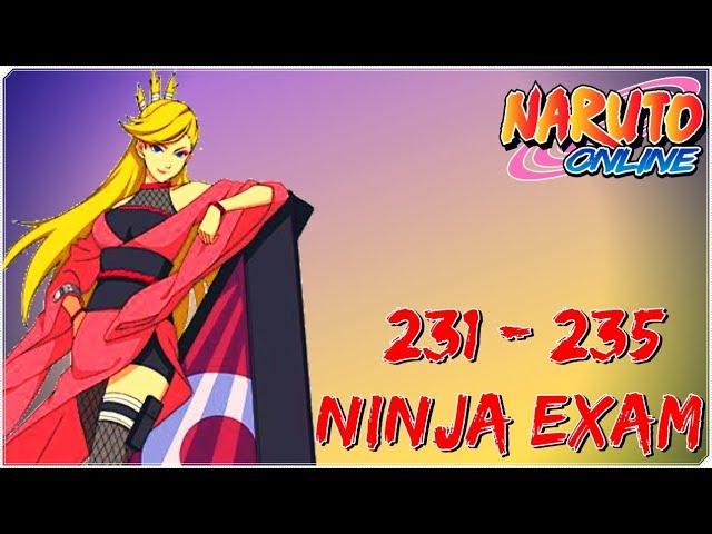 Naruto Online 5.0: Ninja Exam 231 - 235 | Wind Main (Breeze Dancer)