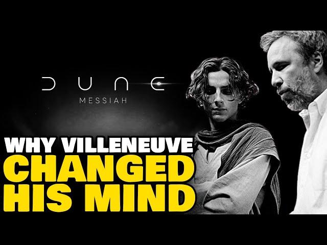 Denis Villeneuve Explains Why He Changed His Mind About DUNE 3