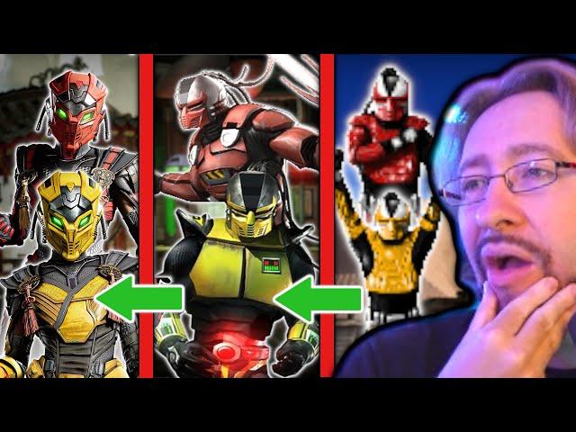 Sektor & Cyrax - A Visual History