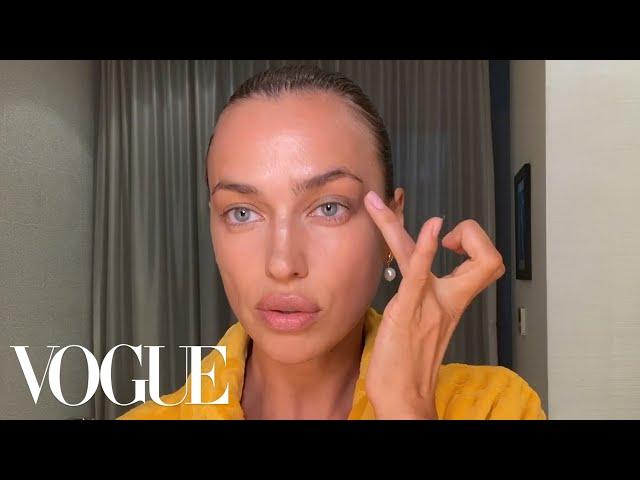 Irina Shayk’s Guide to Fresh Skin & Full Brows | Beauty Secrets | Vogue