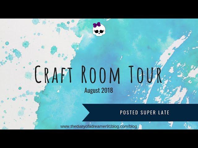 2018 Craft Room Tour- The Dreamer Creative Studio