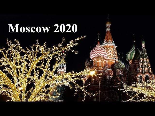 Moscow winter walk from Zaryadye Park to Nikolskaya Street / Different Russia 2020