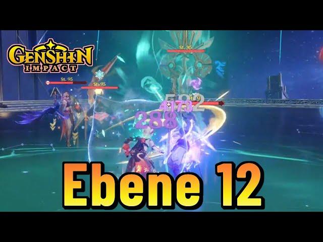 Genshin Impact - Ebene 12 Raum 1-3 = 9 Sterne!, Juni 2024 zweite Hälfte