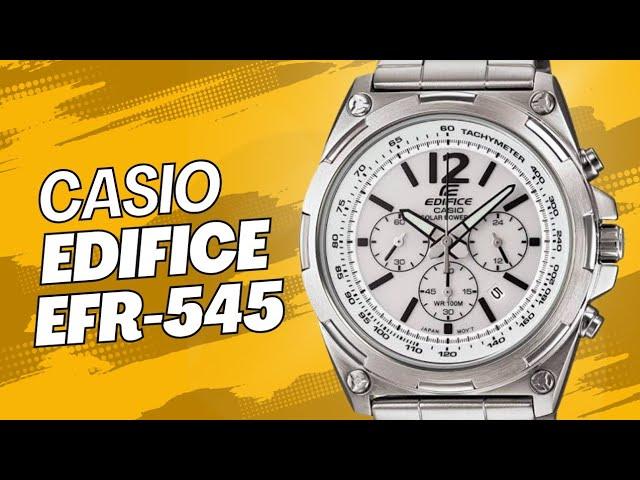 casio edifice EFR-545 Time setting, stopwatch  setting #casio #edifice