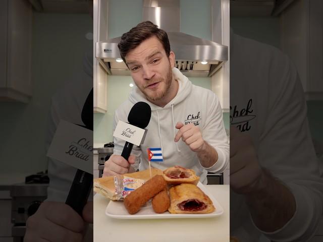 Cuban ASMR #cubanfood #asmrvideo #asmreating #chefbrad #miraeso #egg #pastelitos #croquetas