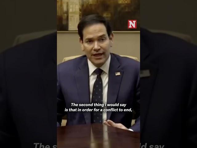 Ending War in Ukraine Will Require 'Concessions' from All Sides Says Rubio