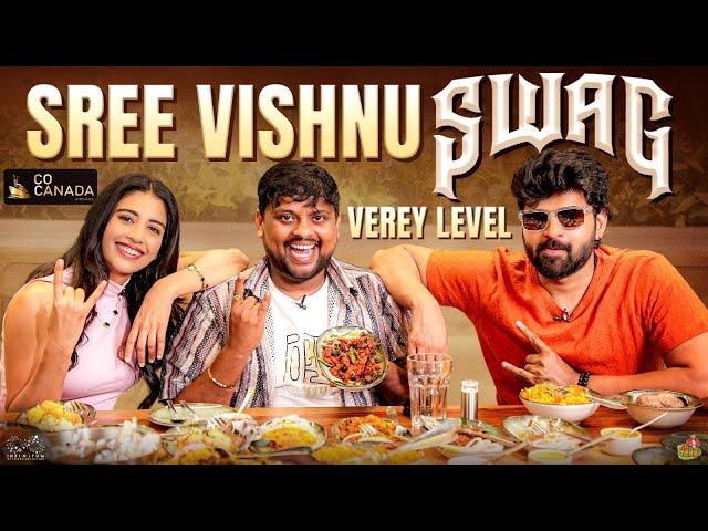 Hilarious food Vlog with Sree Vishnu || SWAG || Daksha Nagarkar || Cocanada || TastyTeja | Infinitum