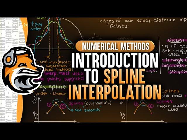 Introduction To Spline Interpolation | Numerical Methods