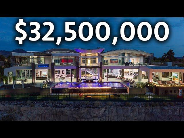 Inside the MOST EXPENSIVE Mega Mansion in Las Vegas | Modern Smart Home