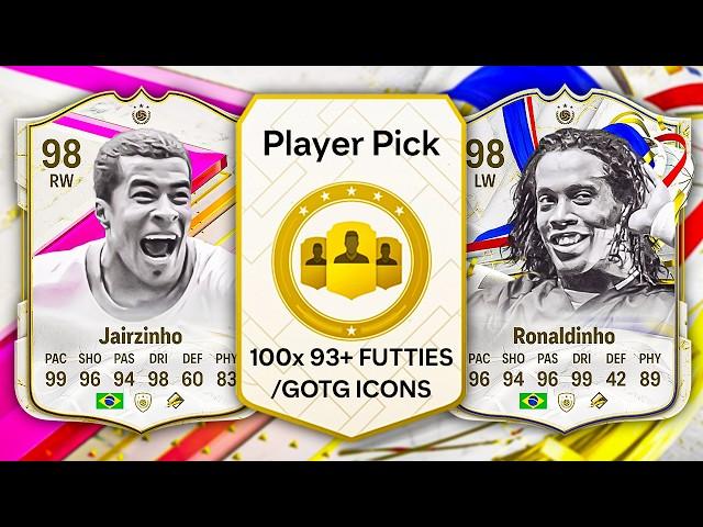 100x 93+ FUTTIES ICON PICKS!  FC 24 Ultimate Team