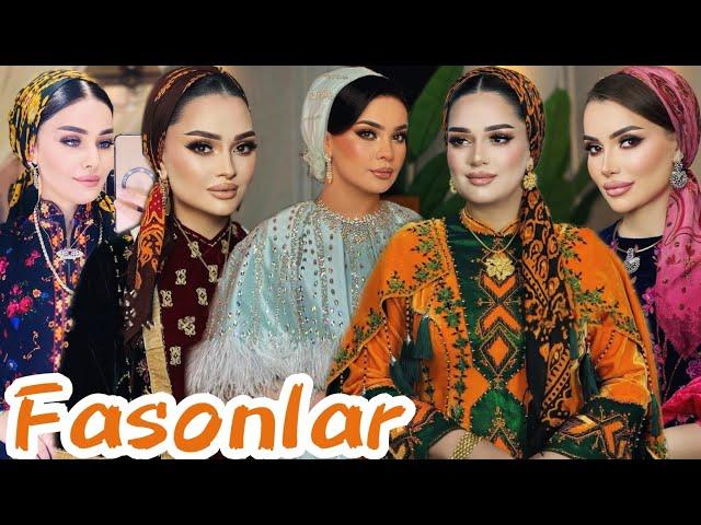 Saylanan trend instagram koynek fasonlar 2024 / Dresses for women / turkmen fasonlar