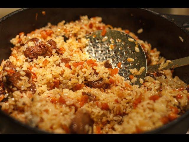 ПЛОВ ПРОСТОЙ РЕЦЕПТ //МАМА ГОТОВИТ ПЛОВ//THE EASIEST RECIPE OF PILAF