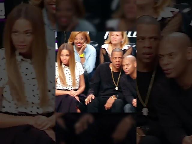 Beyonce & Jay-Z watching LeBron  #shorts