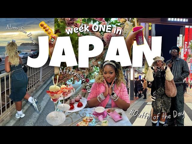 We moved to Japan for a month!! | JAPAN VLOG | APT tour, Tokyo Disney, Atami Beach, Teamlabs & more!