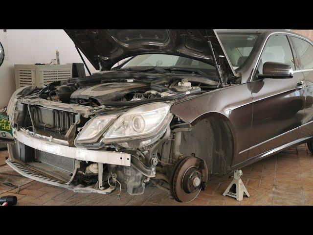 Front Bumper Removal Mercedes E-Class W212 (2009-2013)