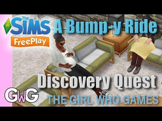 The Sims Freeplay- A Bump-y Ride Quest [& Complete Pregnancy Event!]