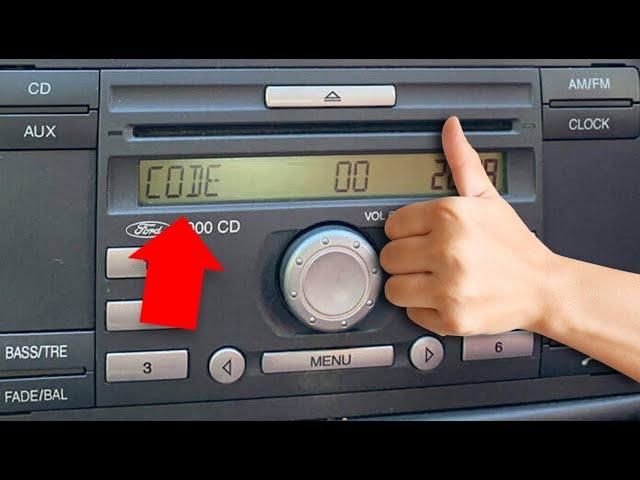 How to get Ford Focus Radio Code  1998 - 2015 Models