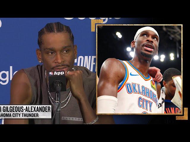 SGA Sounds Off After Thunder Take 3-1 Series Lead | May 26, 2025