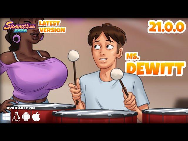 Miss Dewitt Complete Quest (Full Walkthrough) - Summertime Saga 21.0.0 (Latest Version)