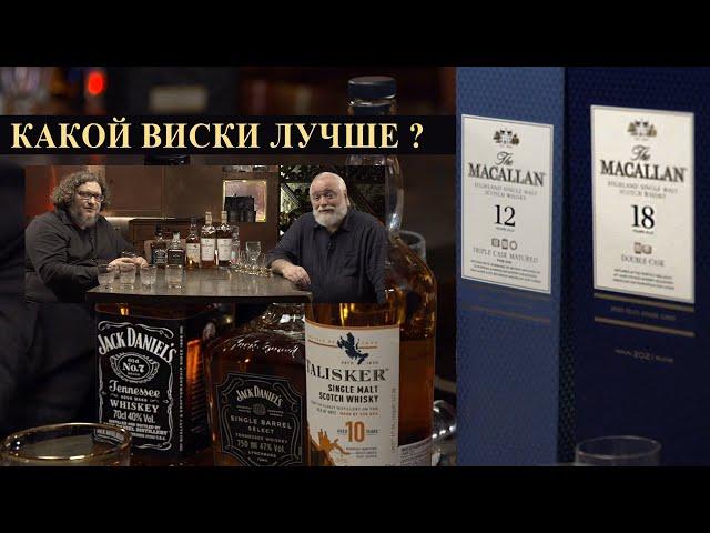 Jack Daniels, Talisker, Macallan. Какой виски лучше?